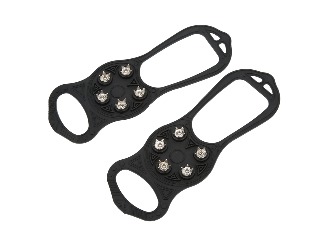 Pinzas Para Hielo Para Zapatos, 5 Dientes, Antideslizantes, Accesorio Portátil Para Escalada, Senderismo Y Uso Al Aire Libre.