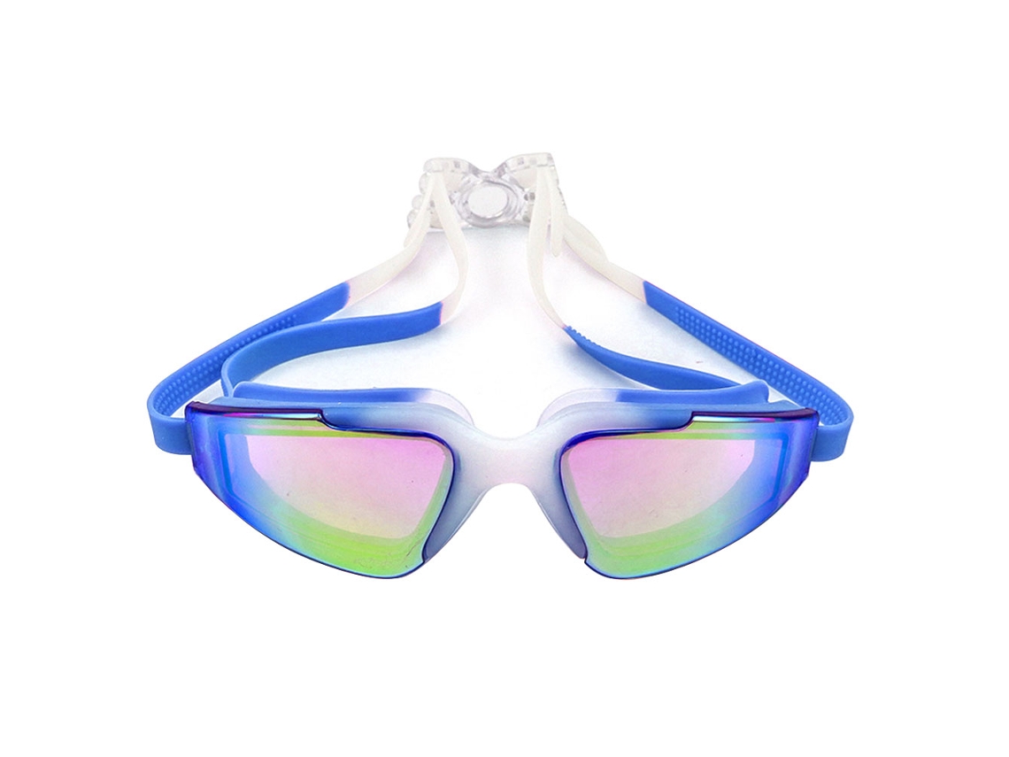 Gafas de natación de silicona con protección UV, impermeables, antivaho y de alta definición.