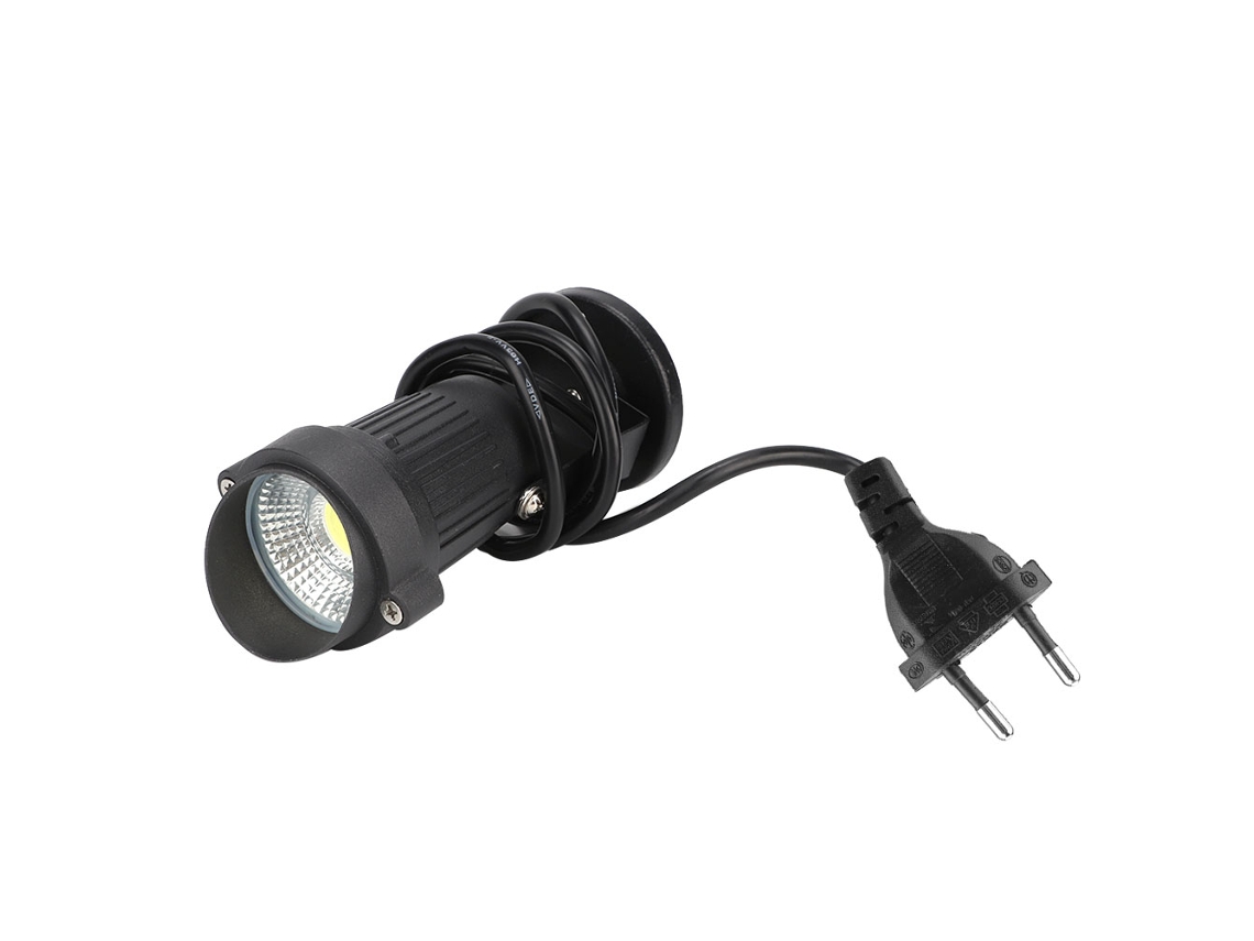 Yncm2026-lámpara De Césped Led Cob De 5w Con Cable De 1m Ip65 Impermeable Para Jardín Exterior Y Patio Paisajístico