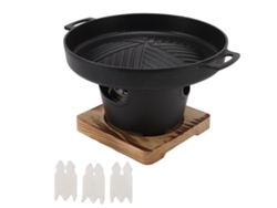 Mini Parrilla Portátil Sin Humo Para Acampar, Picnics Y Uso De Mesa Hn Bbq18d