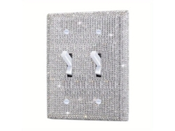 Panel de pared decorativo con marco de nido de diamantes de imitación vayotoy