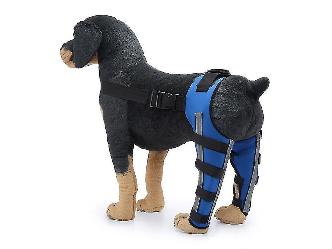 2026-protector De Rodilla Para Perros Con Doble Soporte Posterior Para Acl Dislocación Artrosis Y Calentamiento De Articulaciones Crz S Blue2