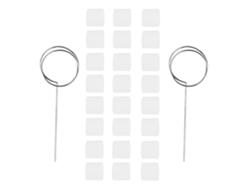 Kit De Filtro Para Depósito De Agua De La Aspiradora Cecotec Conga 3090, Accesorio De Repuesto, 24 Núcleos De Fibra.