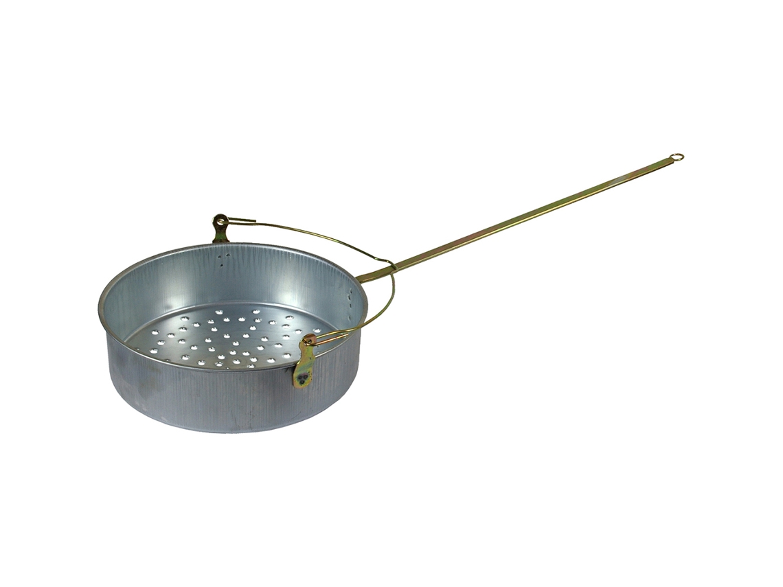 Bandeja para Asar Castañas CANSIL DDO0082 (Gris - Metal - 90x10x32 cm)