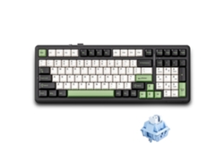 Teclado Mecánico Inalámbrico Aula F99 Con Montaje De Junta Y Conectividad De Tres Modos, Teclado Para Juegos De 99 Teclas Con Bajo Retardo Y Efecto D