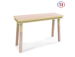 Consola Rectangular MON PETIT MEUBLE FRANÇAIS (Rojo de Pluduno - Madera - 140 x 90 x 45 cm)