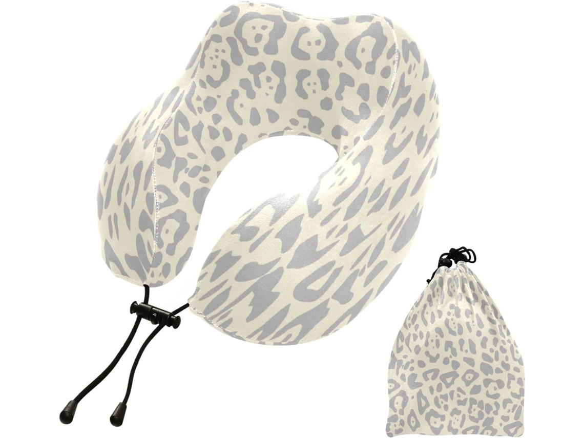 Almohada Viaje Espuma Viscoelástica Poliéster Viscoelástica. Fácilmente Soporte Fácil
