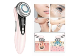 Dispositivo de tratamiento facial con terapia de rejuvenecimiento vibratorio mediante luz LED fotónica