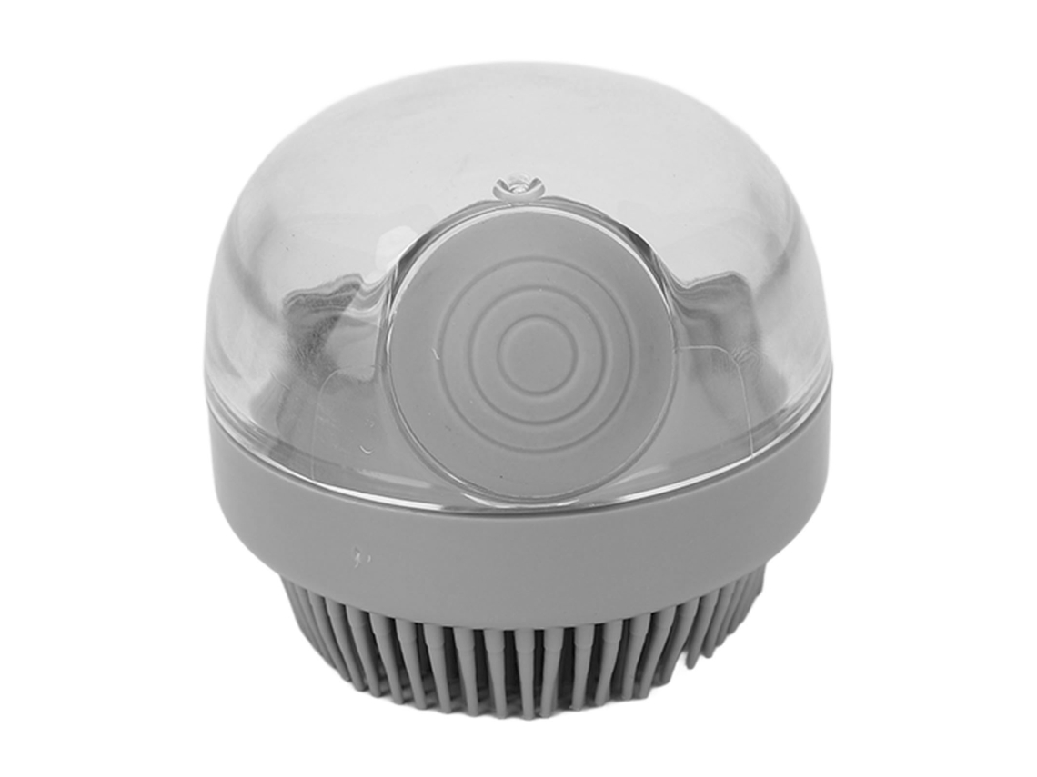 Escova De Massagem Para Cabelo Com Silicone Espumante Ergonômica Para Limpeza Profunda Do Couro Cabeludo