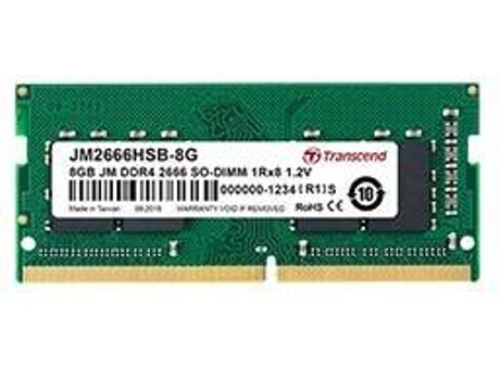 Memoria RAM DDR4 TRANSCEND JM2666HSB-16G (1 x 16 GB - 2666 MHz - CL 19)
