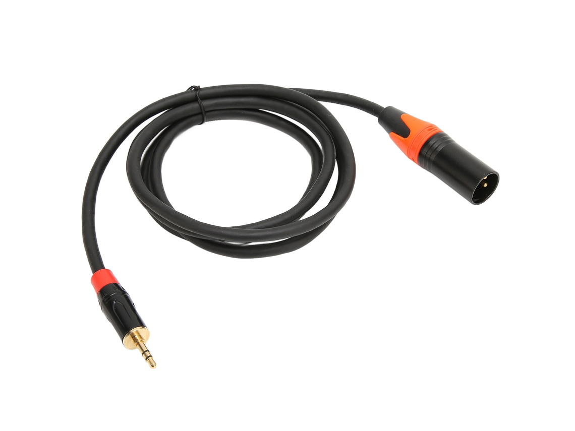 Cable Adaptador Auxiliar De 3,5 Mm A Xlr Macho Para Teléfono Móvil, Portátil, Altavoz, Mezclador, 1,5 M