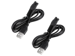 Cable De Carga Universal Para Afeitadora Resistente Al Desgaste, Cable De Alimentación Usb Para Afeitadora, Conector En Forma De 8, Alta Conductividad