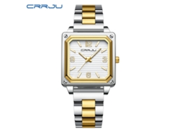 Reloj Unisex Cuadrado Resistente Al Agua (dorado), Reloj Para Parejas, Reloj De Pulsera Cuadrado Sencillo.
