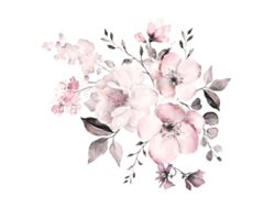 Pegatinas Florales, Decoración De Pared En Acuarela, Para Diversos Ambientes NEVEANCE