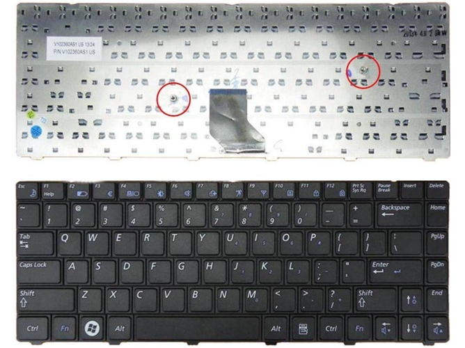 Teclado para Portátil Samsung Np-R522 R515 R520 Ba59-02487J Ba59-02487A V102360Hs1