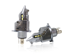 Bombillas LED para faros delanteros de coche H4 80 W, 4300 K, pares, luz alta y baja para modificación de iluminación, 6000 K, IP67, impermeables, 1