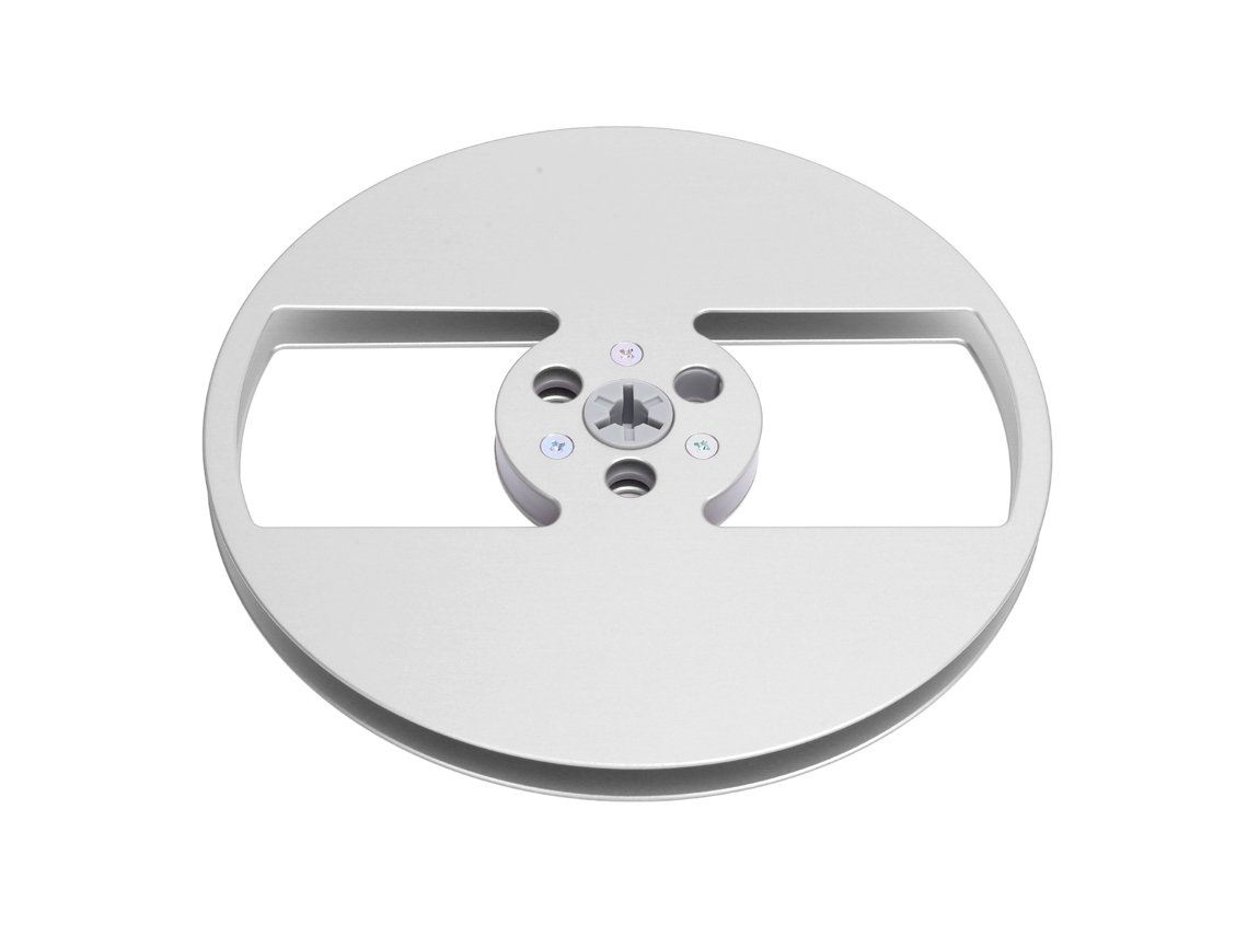 Carrete De Cinta Vacío De 7 Pulgadas Con 2 Orificios, De Aleación De Aluminio, Para Reproductor De Cinta Universal De Carrete A Carrete.