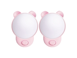 2Pcs Luz Noturna Sensível À Luz-031 (Pó Europa) JEIIBRZUI