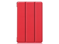 Capa Para Lenovo Tab M8(fhd) Tb-8705f/8705n 8 Polegadas Vermelho