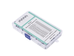 Omni-kit De 200 Piezas De Condensadores Electrolíticos 15 Valores Con Caja