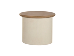 Mesita Auxiliar Mdf Abeto Crema 60x40x50cm