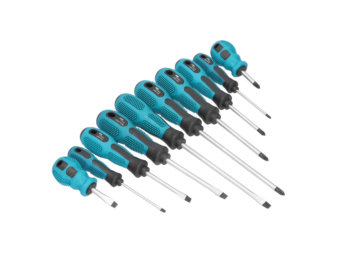 Juego De 10 Destornilladores, Kit De Herramientas Para Reparar Electrodomésticos Y Muebles.