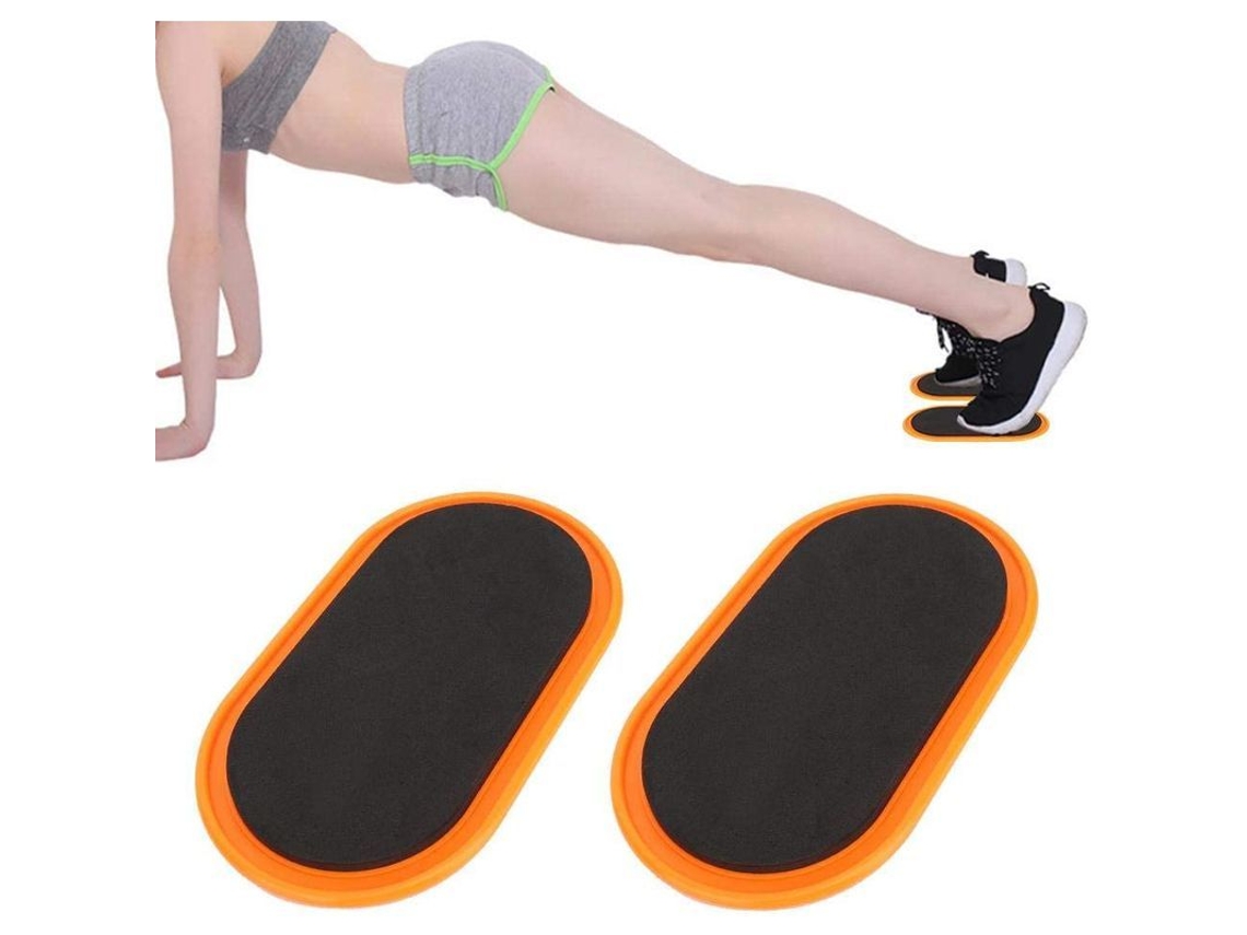Discos Deslizantes De Doble Cara Para El Tronco, Discos Ovalados Para Yoga Y Entrenamiento Abdominal De Cuerpo Completo.