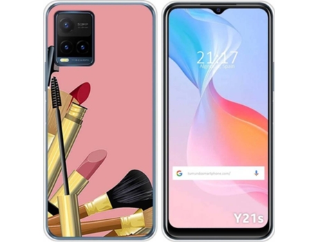 Carcasa Vivo Y21s / Y33s TUMUNDOSMARTPHONE Brochas Multicolor
