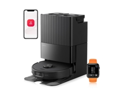 Aspiradora Robot Roborock Qrevo Edge S5a, 180 Min, 18500 Pa, Base Multiusos Con Agua Caliente, Negro (versión Actualizada De Qrevo Master)