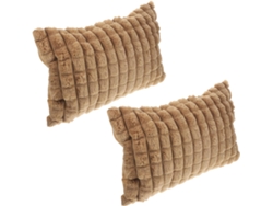 Funda De Cojín Cuadrada De 2 Piezas Para Sofá Con Cremallera Invisible, Decoración Del Hogar