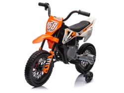 Moto eléctrica infantil Ataa Nuka Trial Style con batería de 12 V, color naranja