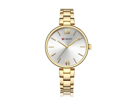 Relojes de Moda para Mujer Reloj Impermeable de Cuarzo con Correa de Acero Inoxidable para Mujer-Color 3 LUUCOZK