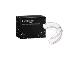 Protector bucal Oralhoe antirruido para un sueño tranquilo por la noche.