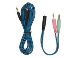 Cable De Auriculares Ofc Sin Pérdidas Para Steelseries Arctis 3 5 7 Pro Con Adaptador En Y De 2 M