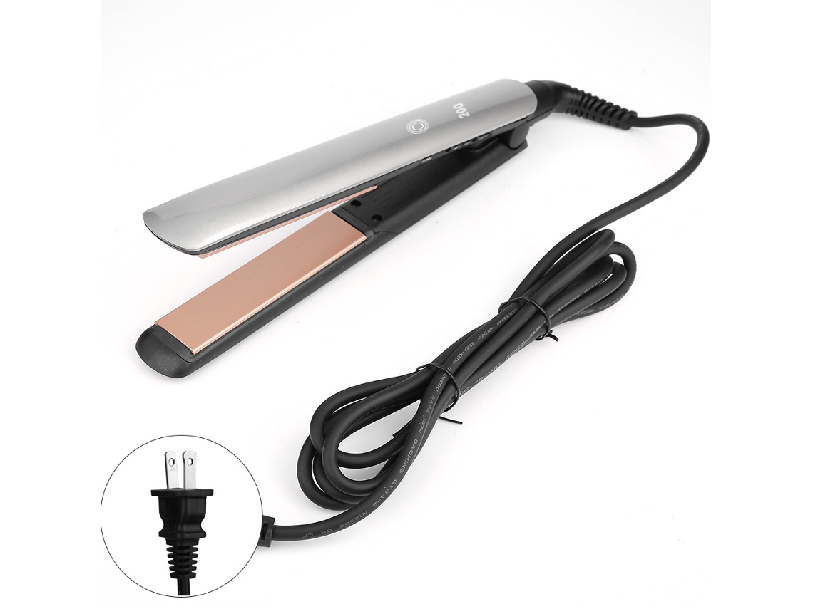 Plancha De Pelo Eléctrica De Placa Cerámica Profesional Para Alisar Y Rizar El Cabello