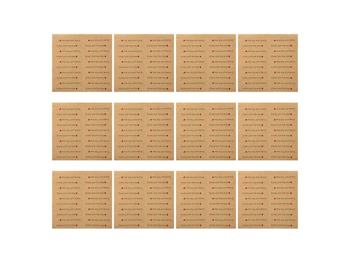1000 pegatinas de sellado. ALLINLESS
