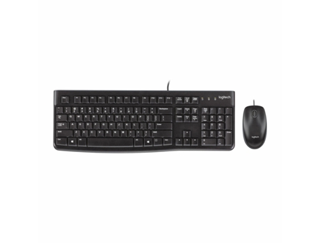 Teclado y Ratón LOGITECH 920-010022 (Negro - QWERTZ)
