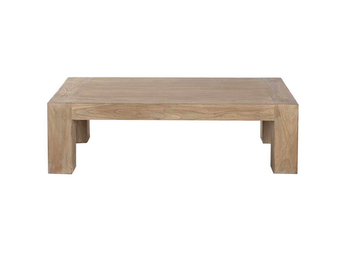 Mesa Centro Olmo Macizo 140x70x42cm