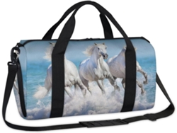 Bolsa deportiva Ocean Run Horse Weekend, tejido de poliéster, 45x21x5x23cm, Pa Design Du Print