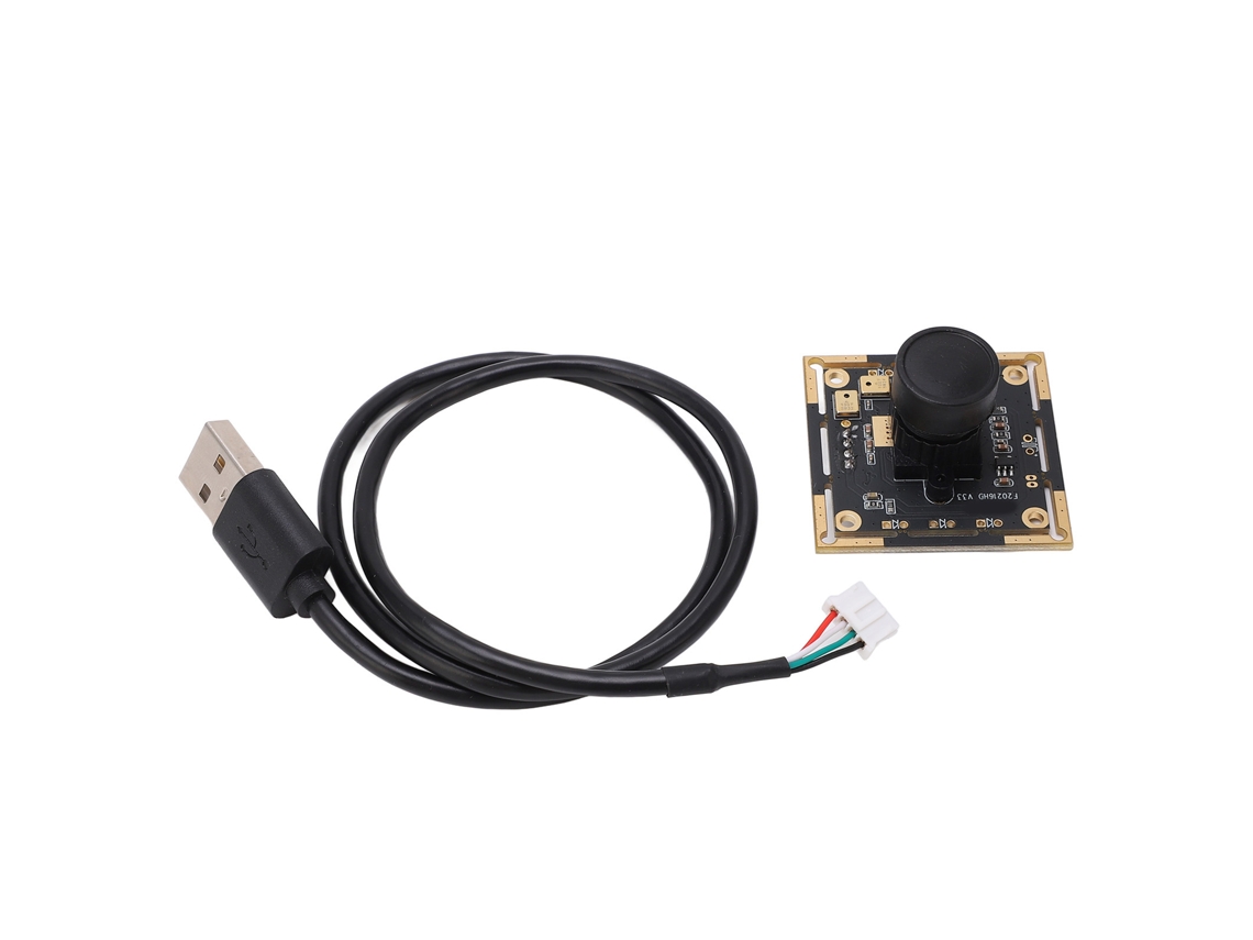 Módulo De Cámara 2mp Usb Negro Con Enfoque Automático Para Uso Industrial Y Pc Sin Distorsión