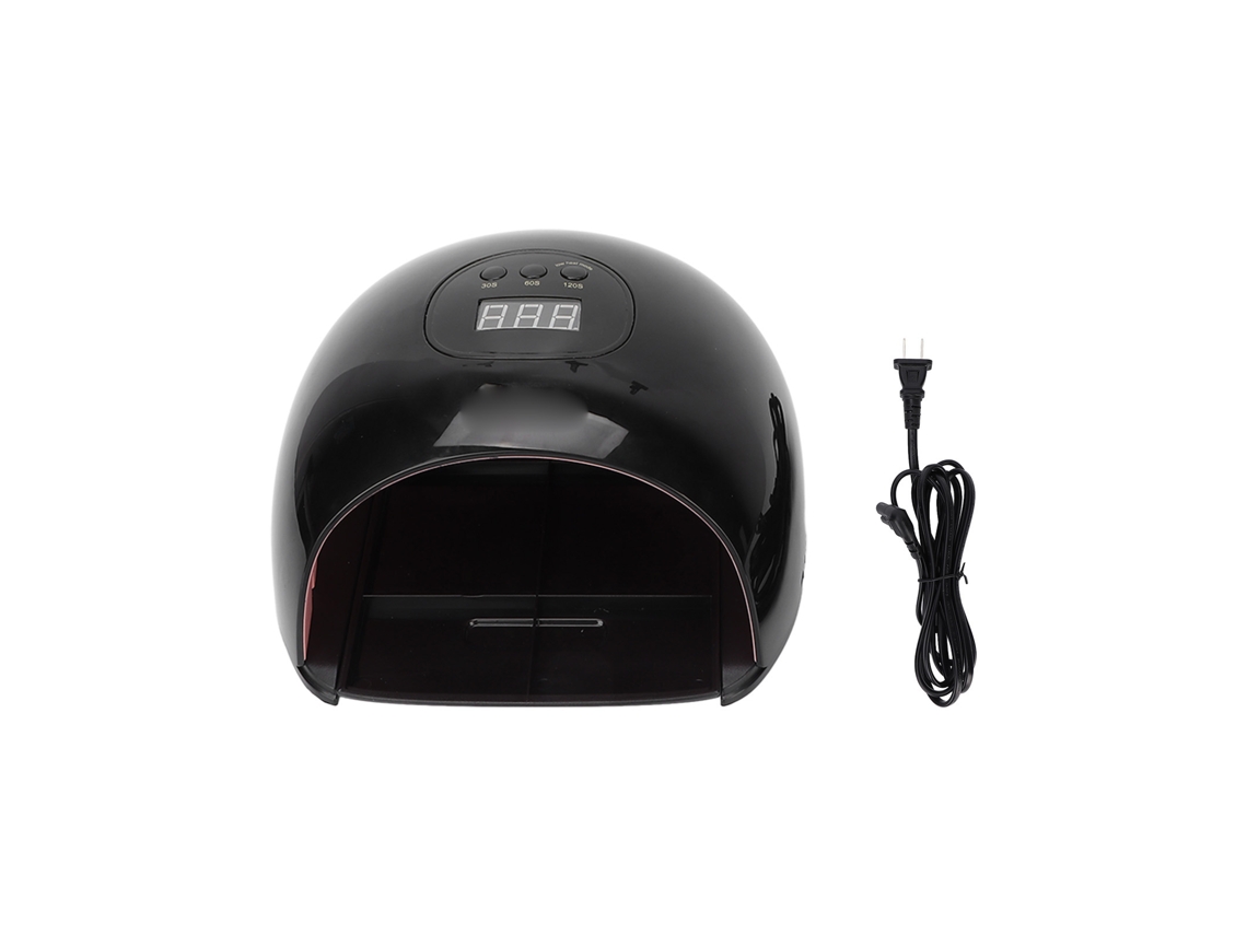 Lámpara De Uñas Led Uv De 72 W, 36 Chips, Ángulo De 180°, 3 Ajustes De Temporizador, 100-240 V, Enchufe Usb.