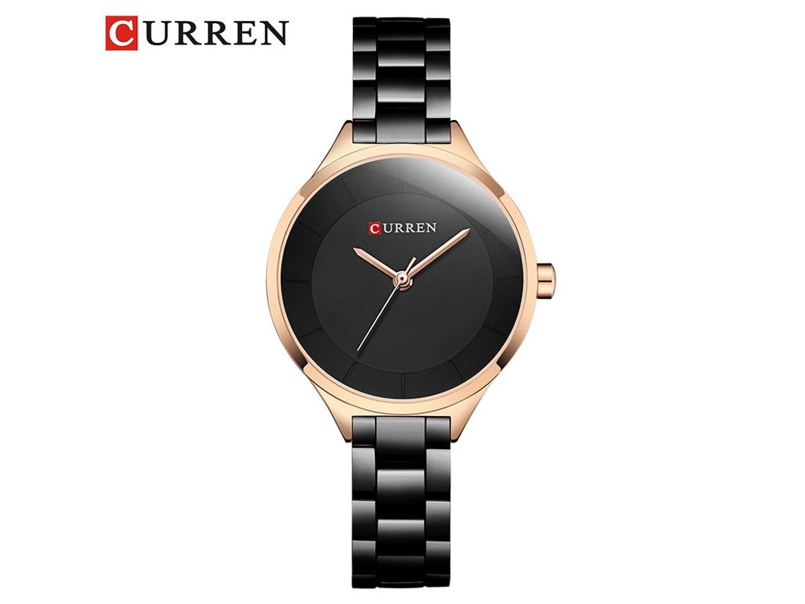 Reloj De Cuarzo Con Esfera Pequeña (negro), Reloj De Pulsera Impermeable Para Mujer, Reloj Casual.