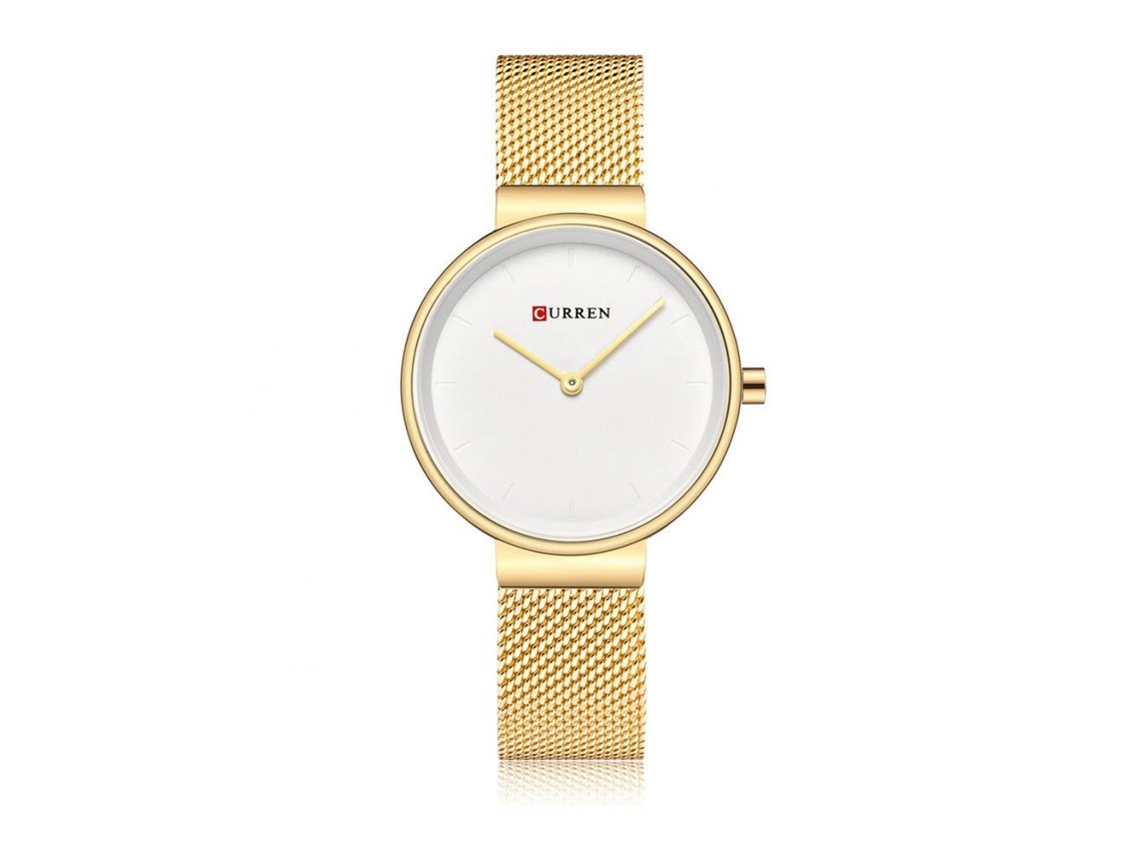 Reloj De Pulsera Casual Zhoulianfa Jeans Canvas Con Correa De Cuarzo, Estampado Y Diseño Unisex (rosa)
