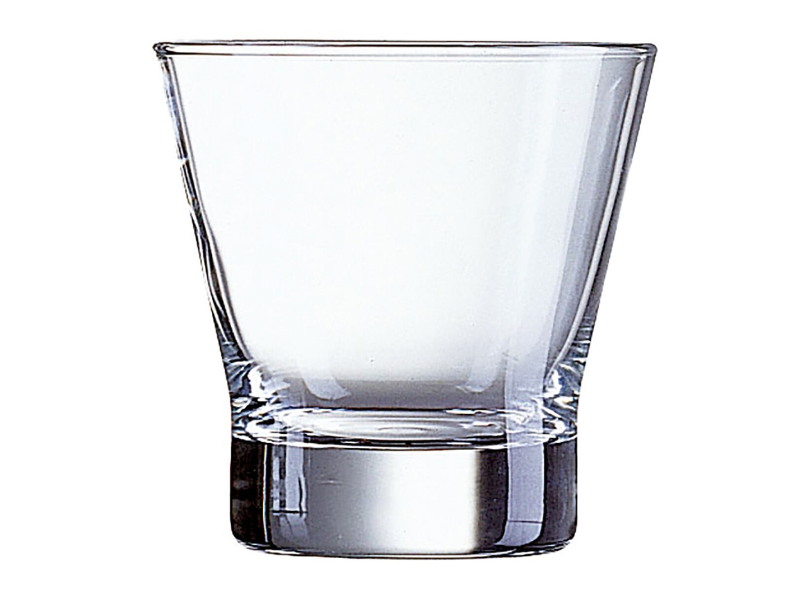 Set De Vasos Arcoroc Shetland Transparente Vidrio 12 Unidades (250 Ml)