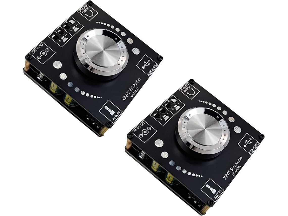 2x Xy-ap100l 100wx2 Placa Amplificadora Estéreo Bluetooth 5.0 Sonido Aux Usb
