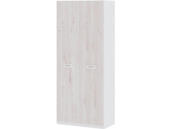 Armario MUEBLAM Nieve Artic Melamina (99x232x50 cm)