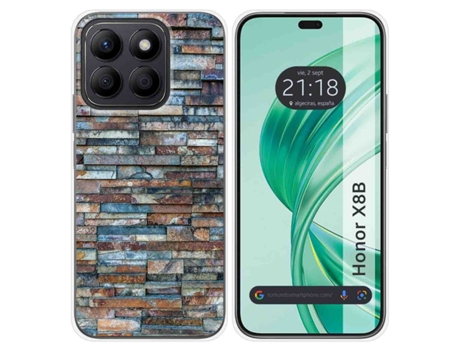 Funda Diseño Ladrillo para Honor X8B TUMUNDOSMARTPHONE Silicona Multicolor