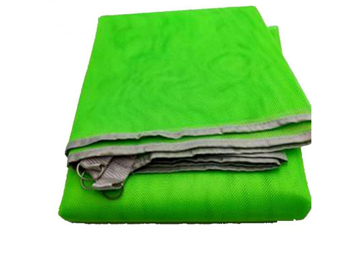 Tapete De Camping Plegable Ultraligero Impermeable Tela De Poliéster Para Picnic Y Carpa 1,2x1,5m Verde
