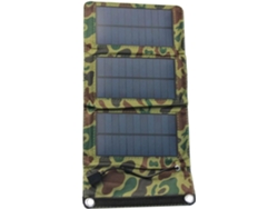 Cargador Solar Portátil De 5 V Para Camping, Panel Solar Plegable