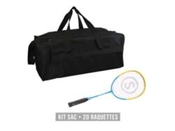 Kit de raquetas (bolsa + 20 raquetas) niño Sporti France School 58